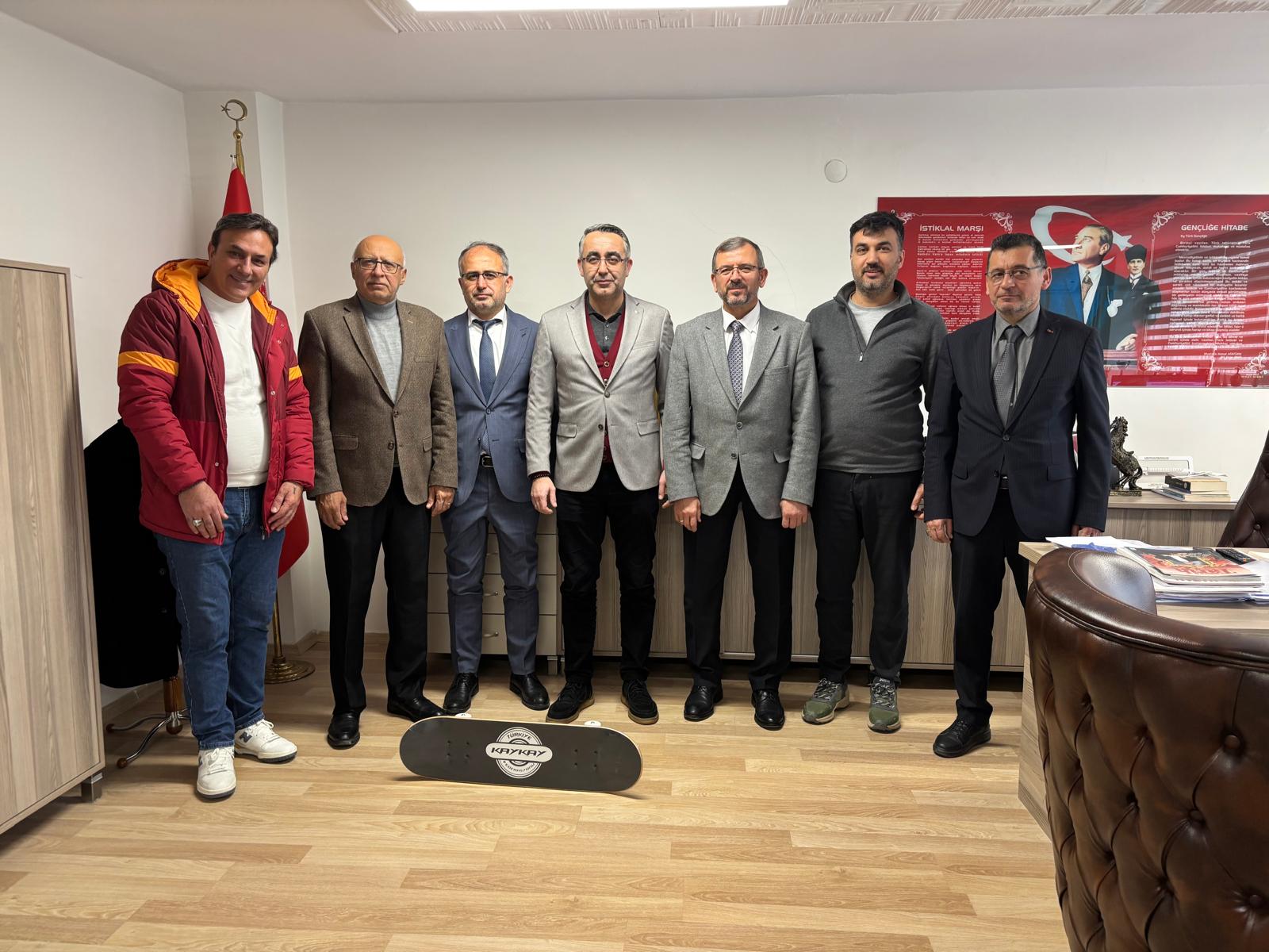 Altındağ MTAL’de Kaykay Objelerinin Üretimi İçin İş Birliği Görüşmesi