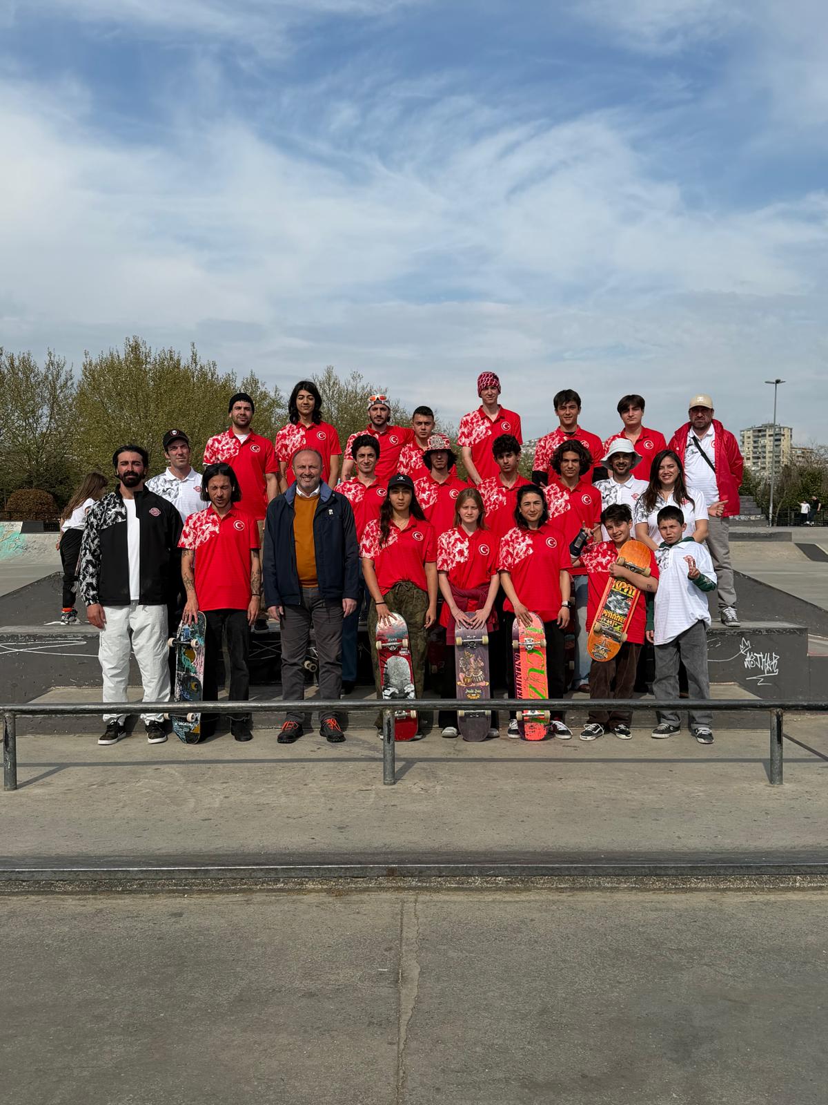 İlk Kaykay Gelişim Kampını Başladı